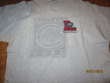 Lansing Lugnuts 1999 Logo Grey T Shirt Large