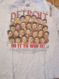 Detroit Red Wings 1996 Playoffs T Shirt Large