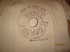 Bagel Factory Mandarin Landing Florida Vintage 80's T Shirt Large