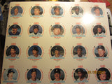 Detroit Tigers 1986 Cain's 20 Card Set Uncut Sheet