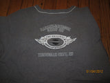 Harley Davidson Michigan City Indiana Ladies T Shirt Large
