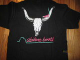 Abilene Cowboy Boots Vintage T Shirt Large