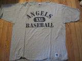 Anaheim Angels Grey Practice T Shirt XL By Russell 1997