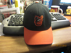 Baltimore Orioles Happy Bird Logo Flex Fit Hat Medium/Large