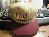 Rod Stewart Older Tour Snapback Hat New W/O Tag