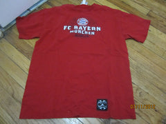 FC Bayern Munich Logo T Shirt Small Germany Adidas