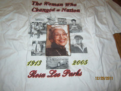 Rosa Parks 1913-2005 T Shirt XL Civil Rights Movement