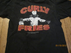 Three Stooges Curly Fries T Shirt Medium