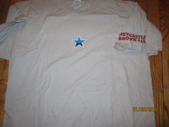 Newcastle Brown Ale Smooth Like No Other Logo Grey T Shirt XL England