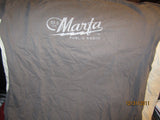 Radio Marfa Texas Logo Grey T Shirt Large NPR