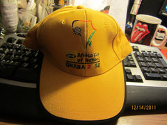 Africa Cup Of Nations Ghana 2008 Adjustable Hat Soccer Football