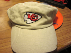 Kansas City Chiefs Logo Khaki Hat New