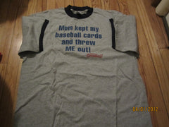 Beckett Baseball Guide Funny Quote Ringer T Shirt XL