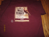 Wild Turkey Kentucky Bourbon Logo T Shirt Large