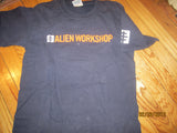 Alien Workshop Logo Navy T Shirt Small