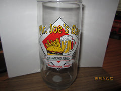 Mr. Joes Bar Southfield Michigan Old Glass Closed Defunct 80's