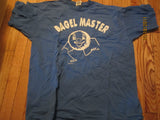 Bagel Master Logo T Shirt XL Blue