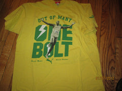 Usain Bolt #1 To The World T shirt XL Puma