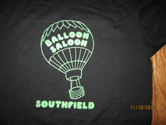 BALLOON SALOON Southfield Michigan Vintage 80's T Shirt XL DETROIT