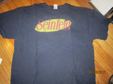 Seinfeld Logo Navy T Shirt XXL