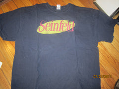 Seinfeld Logo Navy T Shirt XXL