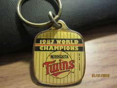 Minnesota Twins 1987 World Champions Cloisonne Keychain