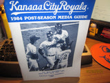 Kansas City Royals 1984 Post Season Media Guide