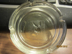 Playboy Club Vintage Heavy Glass Ashtray W/Logo 1970's