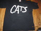 Cats Large Logo Green Eyes T Shirt XL Theater Play