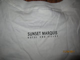 Sunset Marquis Hotel Los Angeles T Shirt XL