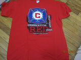 Chicago Fire 2006 Season Schedule Red T Shirt Large MLS