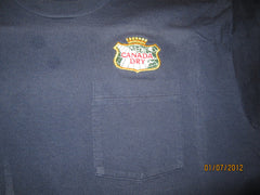 Canada Dry Embroidered Logo pocket T Shirt XL