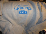 Vancouver Canucks 1970 Grey Practice Sweatshirt Large