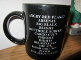 Touch & Go Records 10th Anniversary Ceramic Coffee Mug 1991