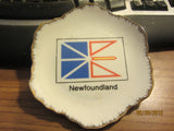 Newfoundland Canada Flag 6" Ceramic Plate Ashtray