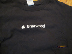 Apple Store Briarwood Logo Black T Shirt XL Ann Arbor