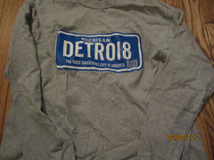 Detroit Most Dangerous City In America 2004 Long Sleeve Shirt Large