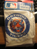 Detroit Tigers Vintage 1988 Old Logo Inflatable Baseball Bat New In Package