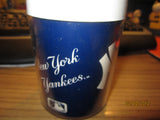 New York Yankees Vintage Plastic Coffee Mug Thermos