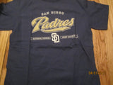 San Diego Padres Blue T Shirt Kids XL