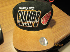 Detroit Red Wings 1997 Stanley Cup Chaps Locker Room Hat New By Starter