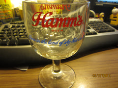 Hamms Beer Vintage Boomba Style Beer Glass