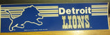 Detroit Lions Vintage Logo Bumper Sticker