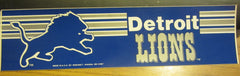 Detroit Lions Vintage Logo Bumper Sticker