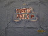 Phildelphia Phillies Fightin' Phils Blue T Shirt XL