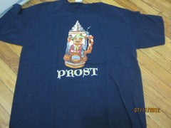 Prost Old Chicago World Beer Tour 2008 Logo T Shirt Large