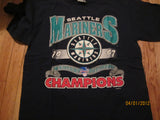 Seattle Mariners 1997 Western Division Champions T Shirt XL