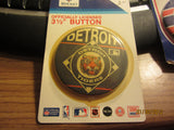 Detroit Tigers Diamond Logo 3 1/2 Inch Pin Mint On Card