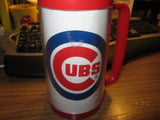 Chicago Cubs Vintage Tall Plastic Beer Mug Thermos Old Style