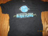 Nightline ABC News Vintage 1988 Logo T Shirt Medium Ted Koppel